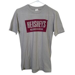Vintage 1980s Hersheys Chocolate Unisex Graphic Tee